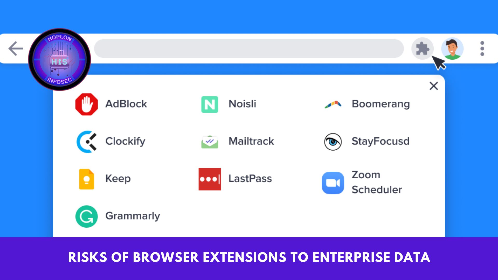 Risks of Browser Extensions to Enterprise Data